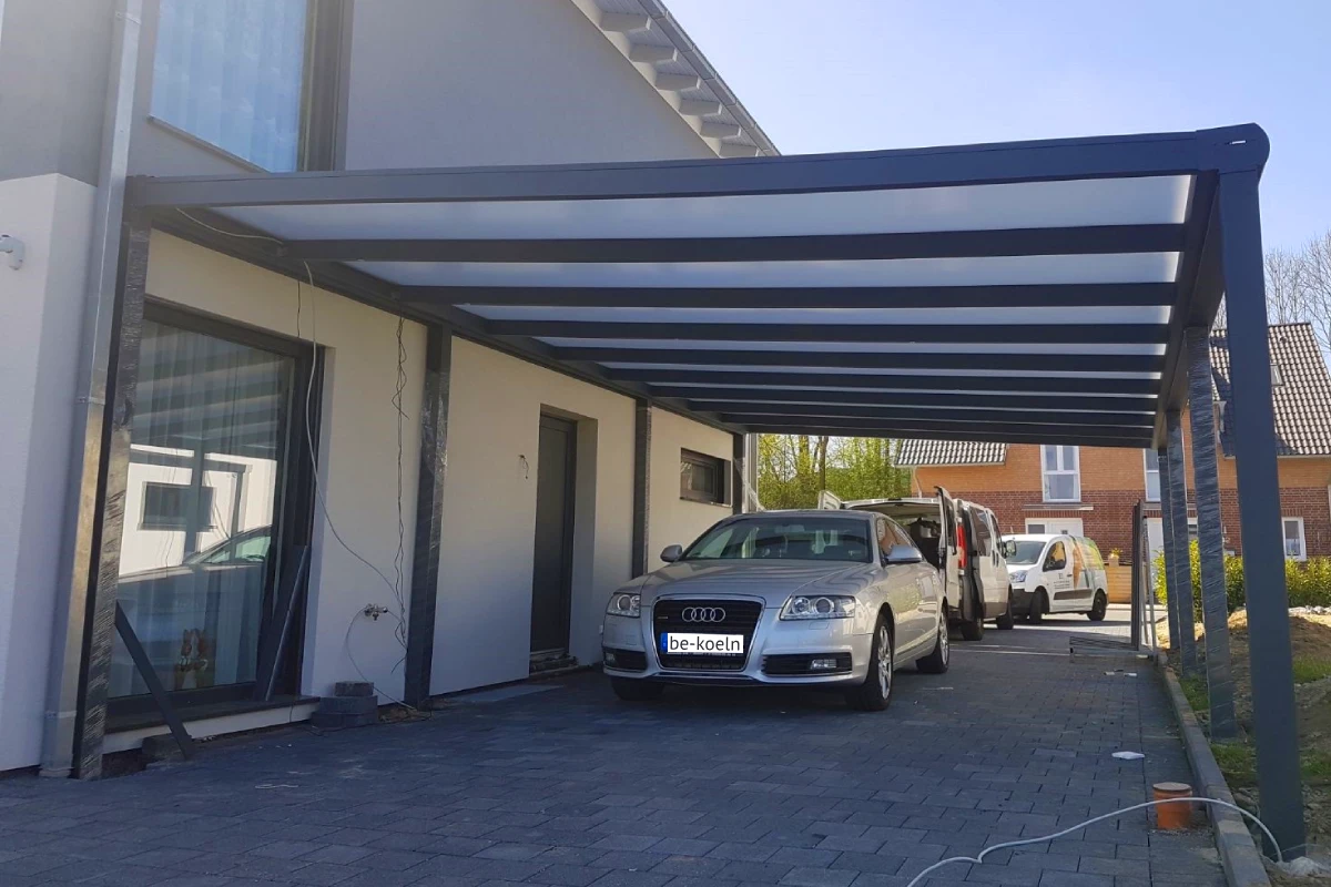 Carport mit Polycarbonat in Bergheim